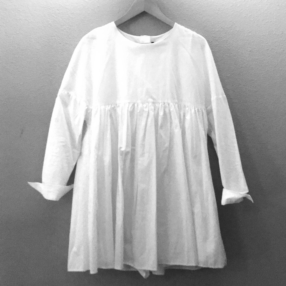 White Romper by Zara